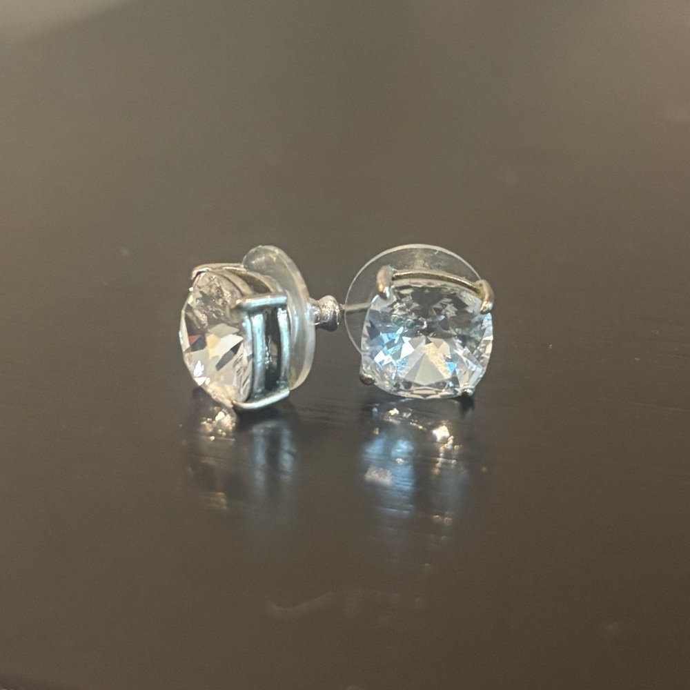 Elegant Silver Stud Earrings